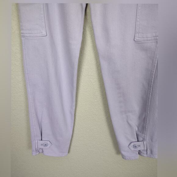 Aritzia Wilfred Free Modern Cargo Purple Pants Size 2 - Picture 10 of 16